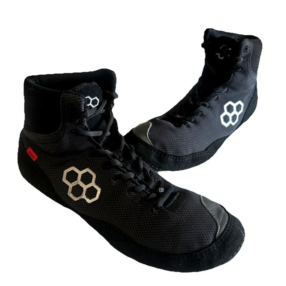 Rudis Colt 2.0 Wrestling Shoes Mens Size 11.5 Black Boxing MMA Combat CLT-0017